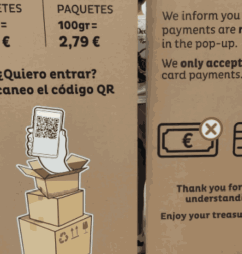 FACUA Galicia denuncia a la tienda King Colis por impedir los pagos con dinero en efectivo en el centro comercial Vialia Vigo.