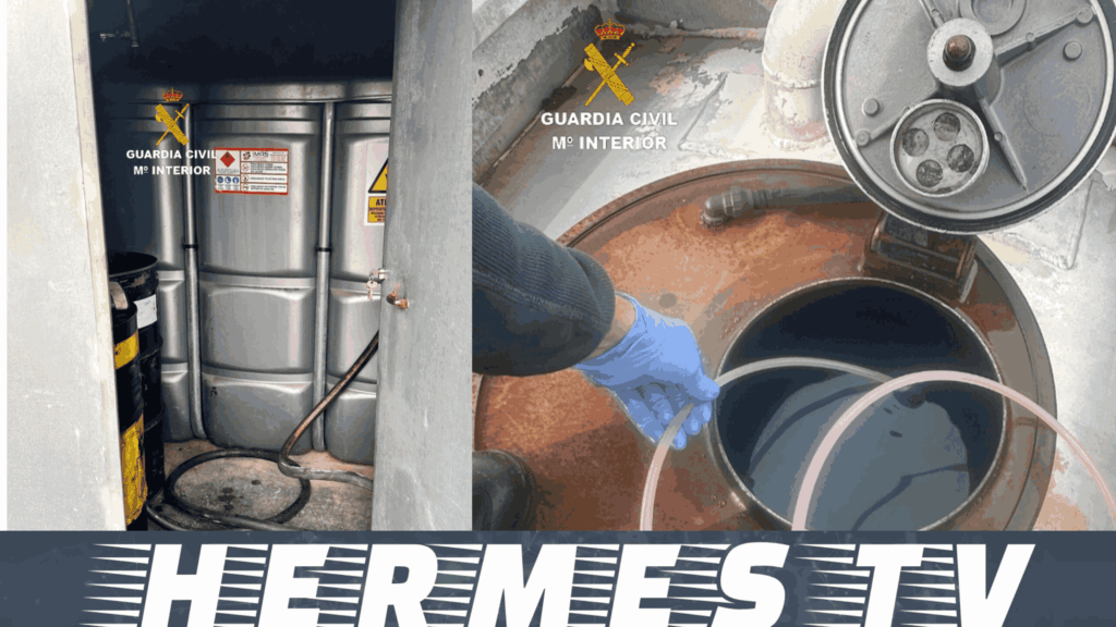 La Guardia Civil interviene más de 3.300 litros de gasóleo ilegal en una gasolinera de Campo Lameiro