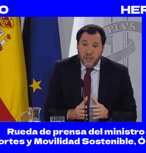 Directo🔵Rueda de prensa del ministro de Transportes y Movilidad Sostenible, Óscar Puente