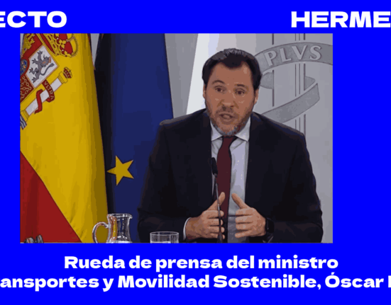 Directo🔵Rueda de prensa del ministro de Transportes y Movilidad Sostenible, Óscar Puente