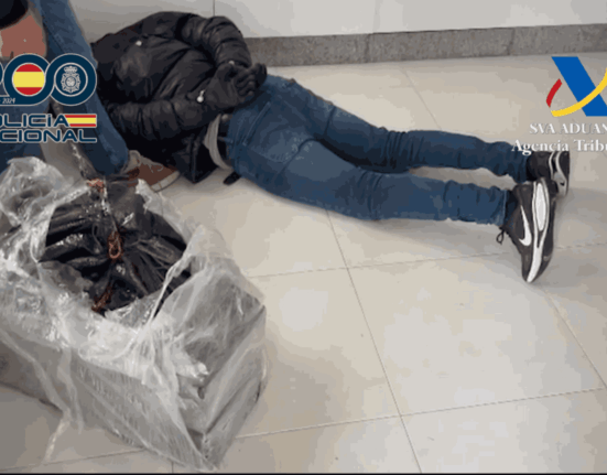 Intervenidos en el puerto de Vigo 200 kilos de cocaína ocultos en un contenedor procedente de Latinoamérica mediante el método del “gancho ciego”