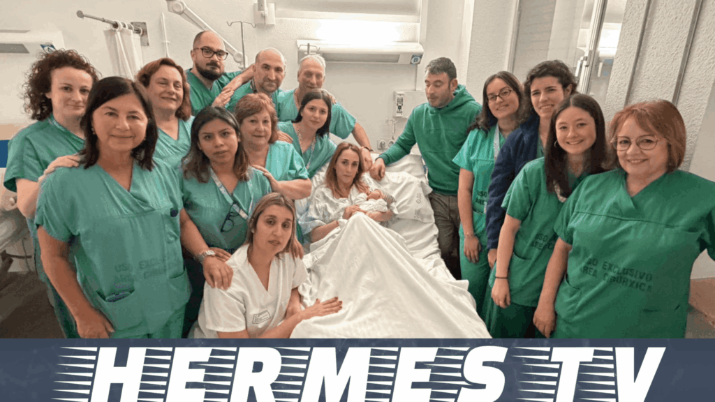 Coral, primera bebé nacida en Galicia en el año 2026