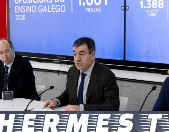 La Xunta convocará este año 1.601 plazas en 42 especialidades en unas oposiciones de máximos en la enseñanza