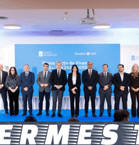 Rueda destaca los 2.000 M€ que invertirá la Xunta hasta 2030 para alcanzar un parque de 10.000 viviendas públicas y blindar el derecho a un hogar