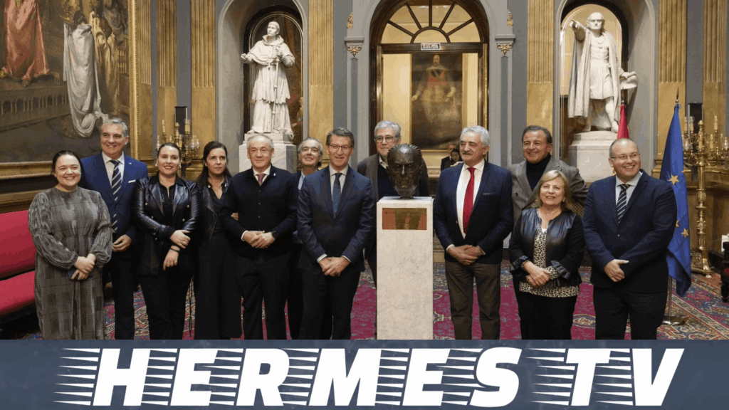 El PPdeG acusa al BNG de “falta de respeto” por pedir retirar el busto de Manuel Fraga del Senado y exige cesar a Pedro Sánchez