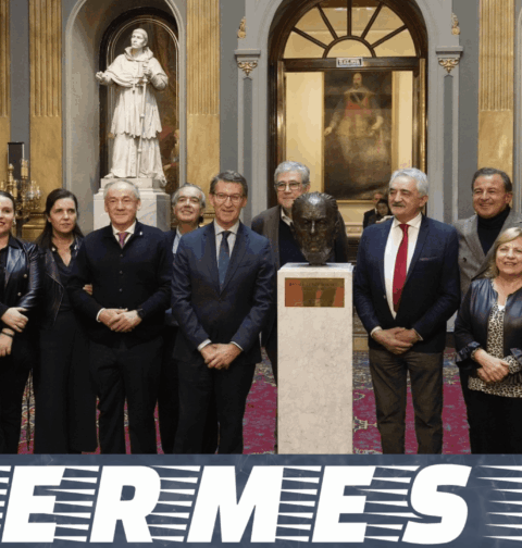 El PPdeG acusa al BNG de “falta de respeto” por pedir retirar el busto de Manuel Fraga del Senado y exige cesar a Pedro Sánchez