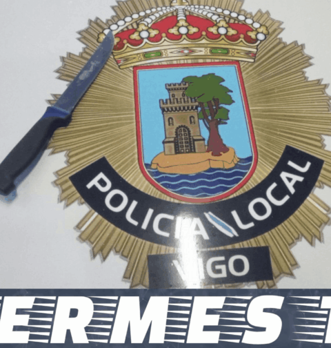 Detenido un hombre en Vigo tras amenazar con un cuchillo a otro varón en las inmediaciones Vialia
