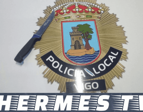 Detenido un hombre en Vigo tras amenazar con un cuchillo a otro varón en las inmediaciones Vialia