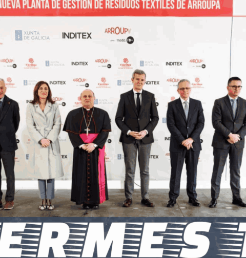 Rueda apuesta por favorecer la reutilización y reciclaje de residuos textiles con las nuevas instalaciones de Arroupa y la futura planta de Sogama