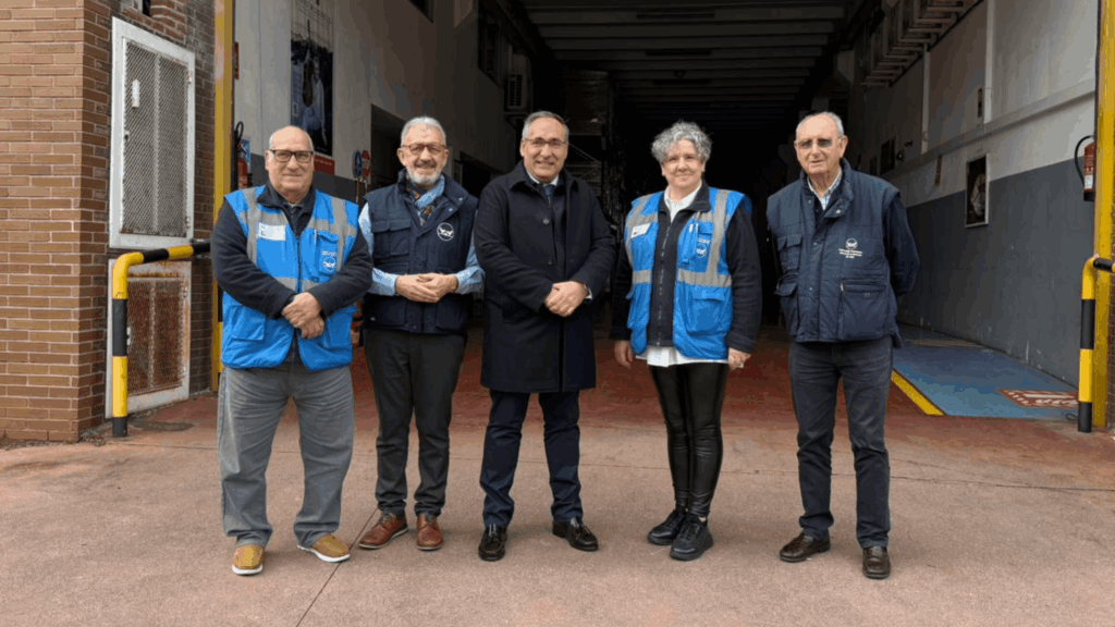 Cáritas Tui-Vigo y el Banco de Alimentos de Vigo estrechan su colaboración estratégica ante los retos de la exclusión social 