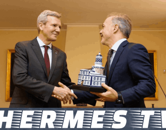 Rueda demanda agilizar la conexión por alta velocidad con Porto y apuesta por intensificar las relaciones en los ámbitos cultural y turístico