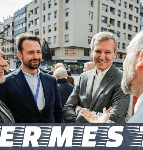 Rueda celebra el nombramiento de Mario Arias, nuevo presidente del PP de Oviedo, una persona “muy comprometida con Galicia”