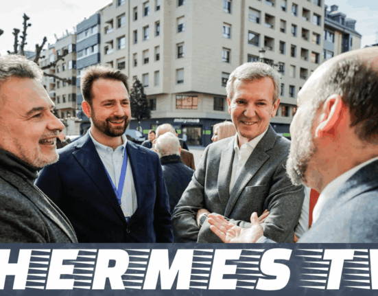 Rueda celebra el nombramiento de Mario Arias, nuevo presidente del PP de Oviedo, una persona “muy comprometida con Galicia”