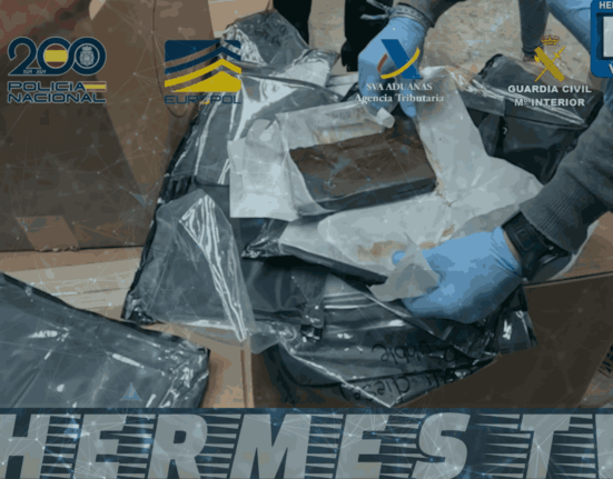 Intervenido en el Puerto de Valencia un cargamento de más de 3.200 kilos de marihuana procedente de Canadá