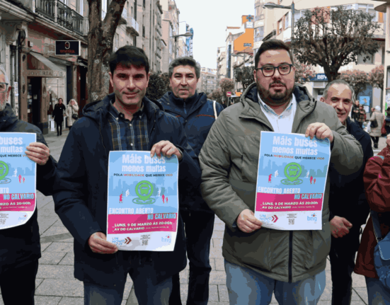 El BNG propone 10 alternativas para revolucionar la movilidad en Vigo con la campaña ‘Más buses, menos multas’