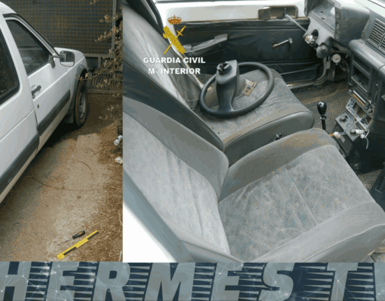 La Guardia Civil investiga a una persona por un delito de hurto y uso de vehículo a motor en Caldas de Reis