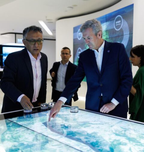 Rueda explora en China vías de colaboración con Goldwind para impulsar las energías renovables y la repotenciación de parques en Galicia