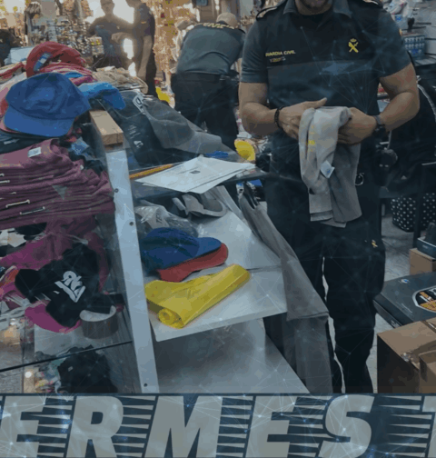Desmantelado en Tenerife un taller clandestino con 70.000 falsificaciones de ropa valoradas en casi siete millones de euros