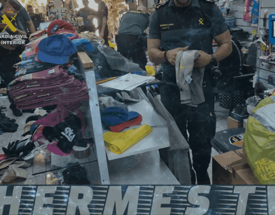 Desmantelado en Tenerife un taller clandestino con 70.000 falsificaciones de ropa valoradas en casi siete millones de euros