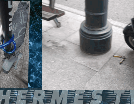 Dos personas detenidas en Vigo por intentar sustraer un patinete eléctrico