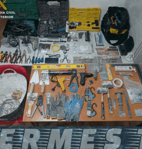La Guardia Civil detiene a una persona por delito de robo con fuerza en Nigrán