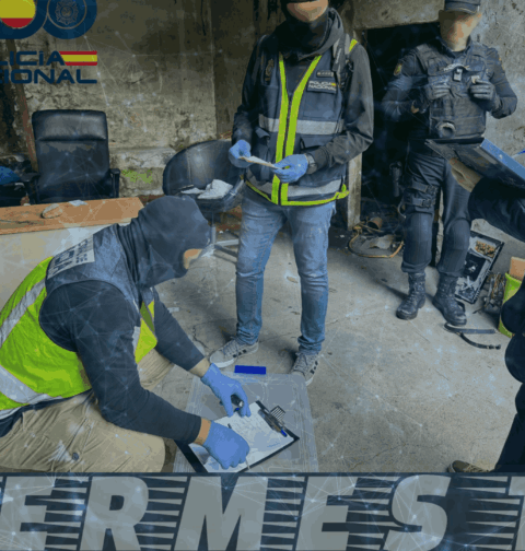 La Policía Nacional de Vigo desarticula un punto negro de venta de drogas en el entorno de la Avenida de la Florida