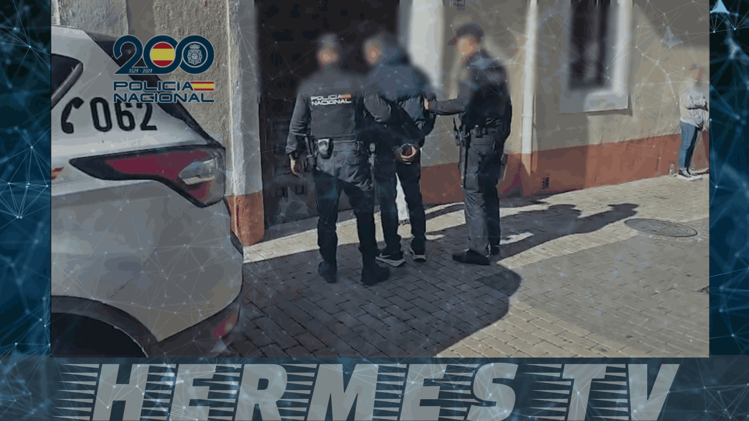La Policía Nacional detiene a un varón que se ocultó en un domicilio ...