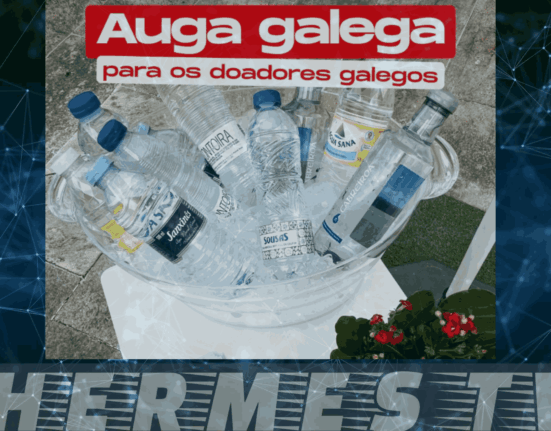 La Xunta renueva la colaboración con la Asociación Galega de empresas de envasado de agua mineral para entregar 60.000 botellas a los donadores de sangre