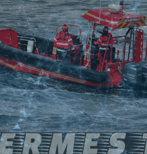 Los bomberos rescataron el cuerpo de un hombre que fue hallado en el mar en el puerto de A Coruña