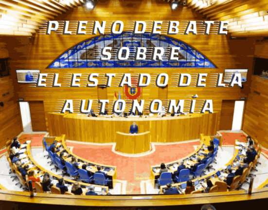 PLENO DEBATE SOBRE EL ESTADO DE LA AUTONOMÍA