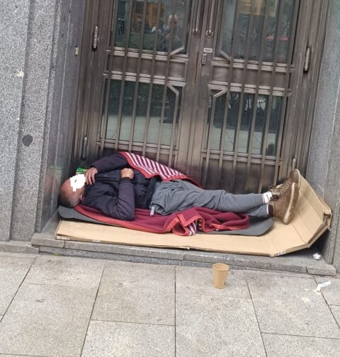 dormir en la calle