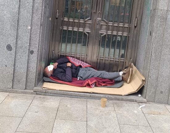 dormir en la calle