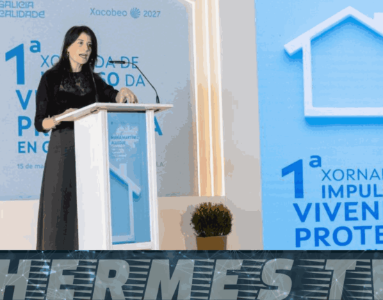 Allegue sitúa a Galicia como la comunidad que más medidas tiene en marcha en el impulso de la vivienda protegida