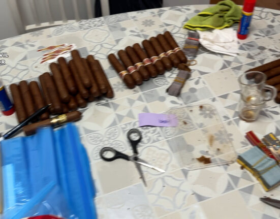 Intervenidos en Valencia 34.000 puros habanos falsificados que eran distribuidos por Europa