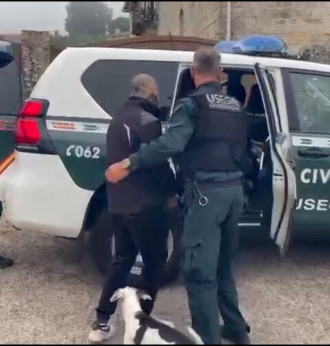 La Guardia Civil y la Policía Nacional desarticulan una banda de atracadores de bancos en Pontevedra