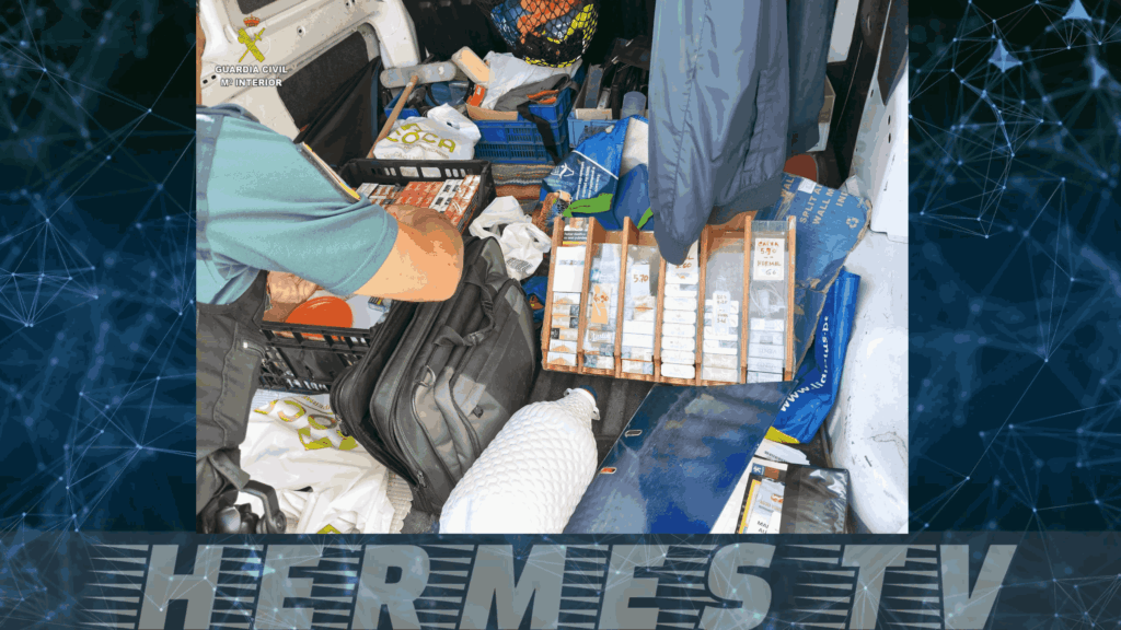 La Guardia Civil interviene 246 cajetillas de tabaco de contrabando en un control en Salvaterra do Miño