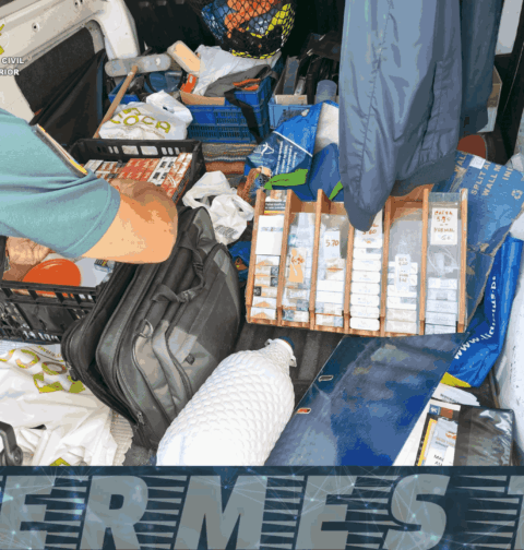 La Guardia Civil interviene 246 cajetillas de tabaco de contrabando en un control en Salvaterra do Miño