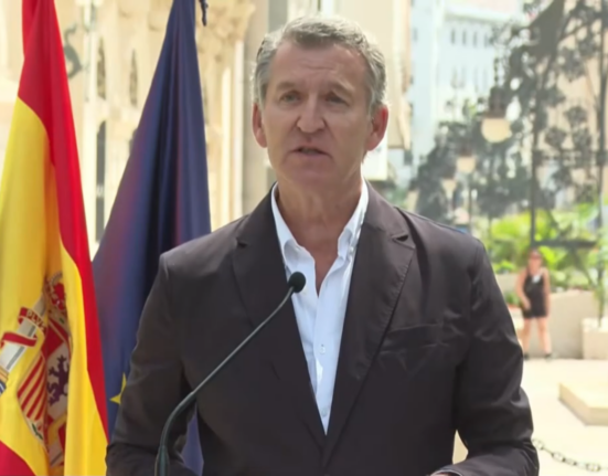 Feijóo: "El responsable de la crisis migratoria de Ceuta es el Gobierno"