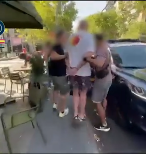 La Policía Nacional detiene a uno de los criminales más buscados por las autoridades británicas por varias agresiones sexuales