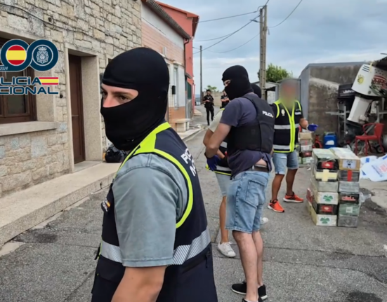 La Policía Nacional interviene 1.410 kilos de cocaína ocultos en una guardería vinculada al clan de los “Fanchos”