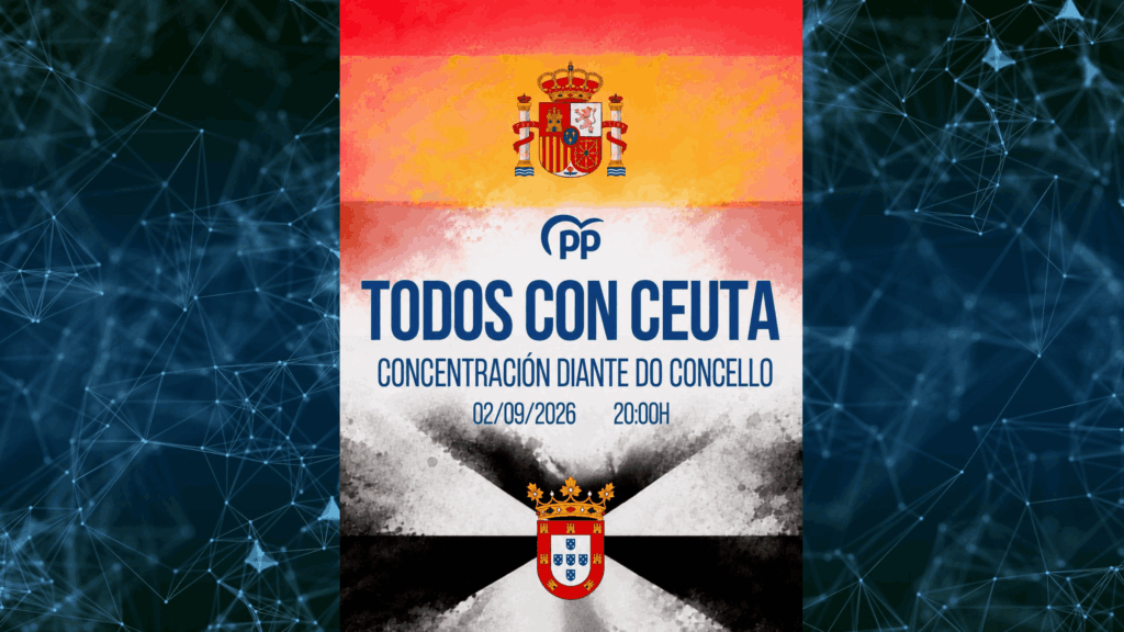 El PPdeG llama a los gallegos y gallegas a la movilización simultánea en apoyo al pueblo ceutí y por la defensa de la soberanía nacional