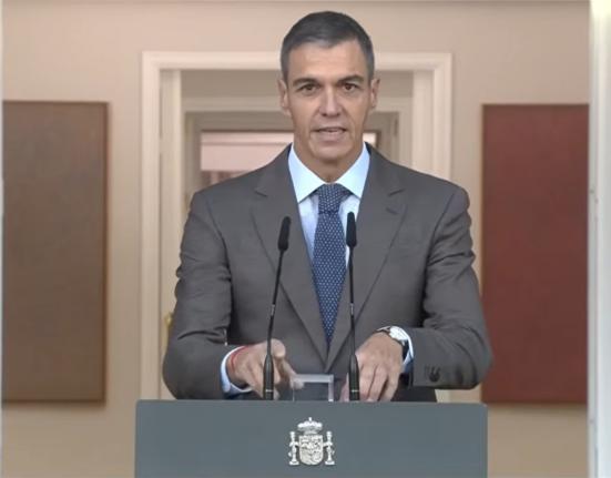 Pedro Sánchez convoca elecciones generales próximo 29 de noviembre