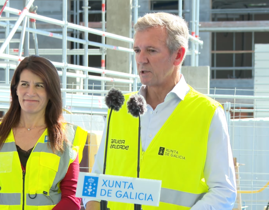 Rueda destaca la apuesta de la Xunta por ampliar la oferta de vivienda pública en Vigo con cerca de un millar de pisos en marcha en San Paio de Navia