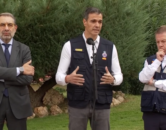 Pedro Sánchez participa en la reunión del CECOPI, en Urda