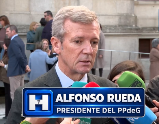Rueda ofrece a García-Page el equipo psicológico de emergencias de Galicia y pide investigar las causas del accidente ferroviario de Toledo